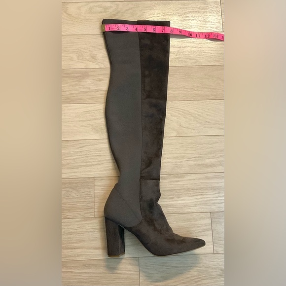 Steve Madden Over the Knee Stretch Boots - Picture 4 of 8